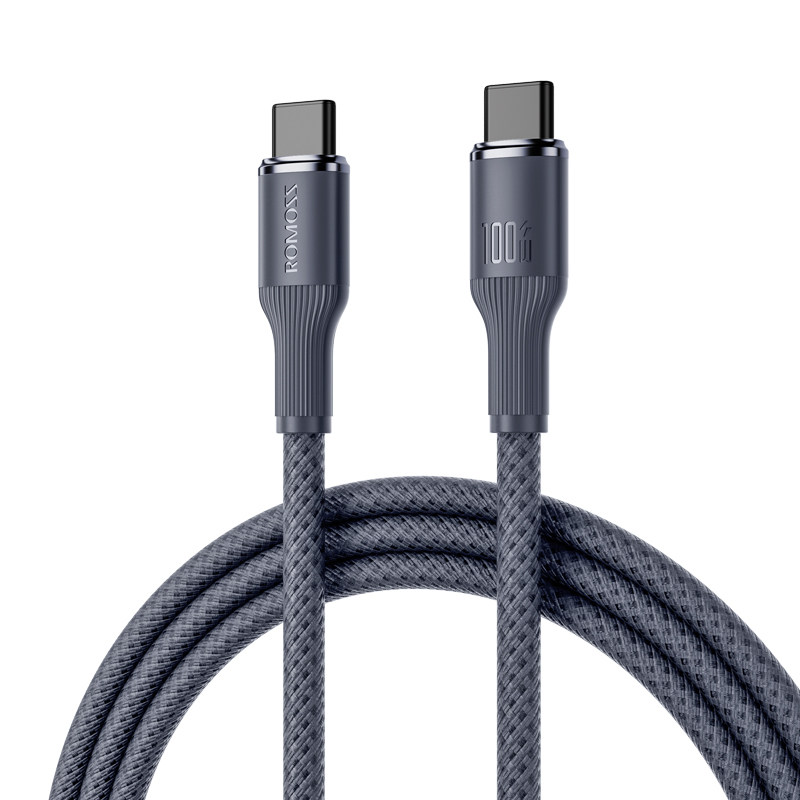 罗马仕适用苹果16/17充电线iPhone15promax充电器线usbc双typec车载数据线iPad双头快充CtoC