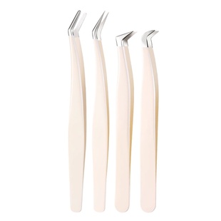 高精密假睫毛镊子专业嫁接工具安全金羽夹子初学者美睫师新手专用