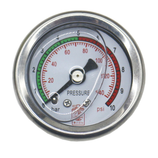 海天注塑机不锈钢耐震压力表液压系统油表过滤器油压表耐震10bar