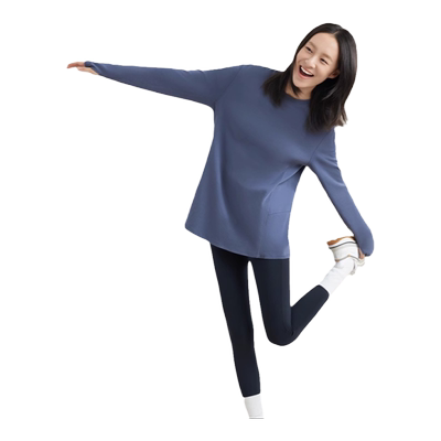 蕉下长袖T恤女修身宽松早秋上衣