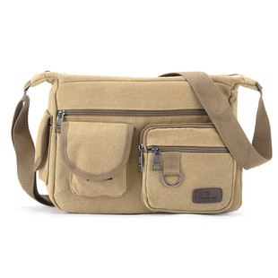 包邮单肩挎包 五金工具包加厚帆布工具袋 收款腰包 电工包背