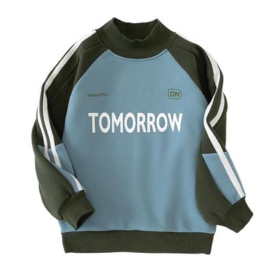 小象汉姆秋冬男童加绒卫衣新款