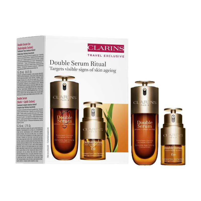 王府井免税【广补】第九代娇韵诗黄金双萃焕活套装 50ml+20ml套组