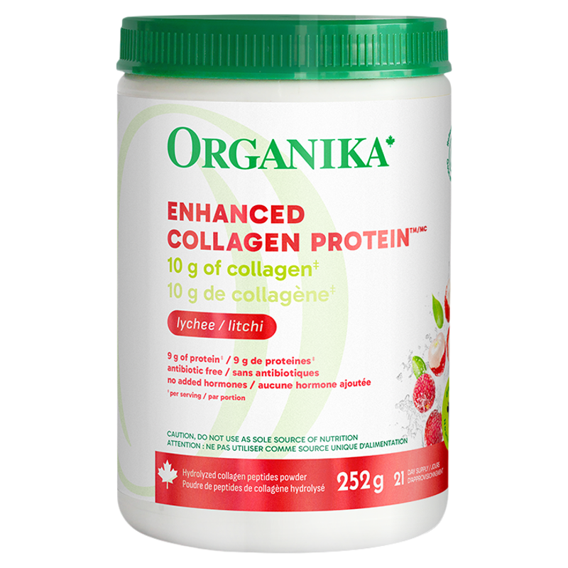 Organika荔枝味胶原蛋白252g