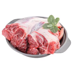 3斤牛腱子清真山东农家散养鲁西带筋黄牛肉新生鲜牛腿肉酱肉食材