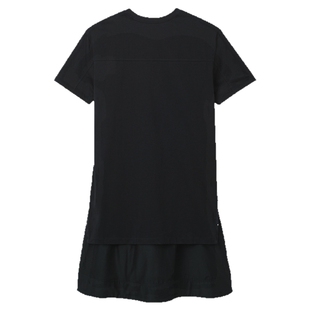 IT 3.1 Phillip Lim女装假两件拼接短袖连衣裙新款叠层裙摆T恤裙