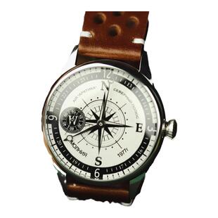 苏联手表库存复古男手动机械玻璃透底大表盘北极系列牛皮夜光欧美