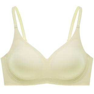 曼妮芬舒适软胶圈外扩漫画胸文胸无痕软支撑小胸显大抗菌女士内衣