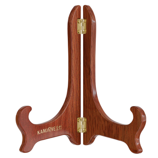 金灶普洱茶饼架茶叶专用支架古花木展示架白茶托架家用茶具配件