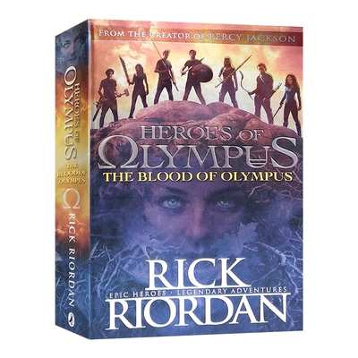 奥林匹斯之血 英文原版小说 The Blood of Olympus Heroes of Olympus Book 5 波西杰克逊奥林匹斯英雄系列 英文版