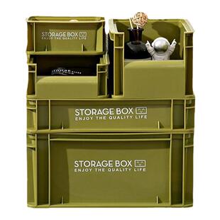 RMAX工业风桌面收纳盒咖啡零食收纳筐宿舍杂物整理神器家用置物箱