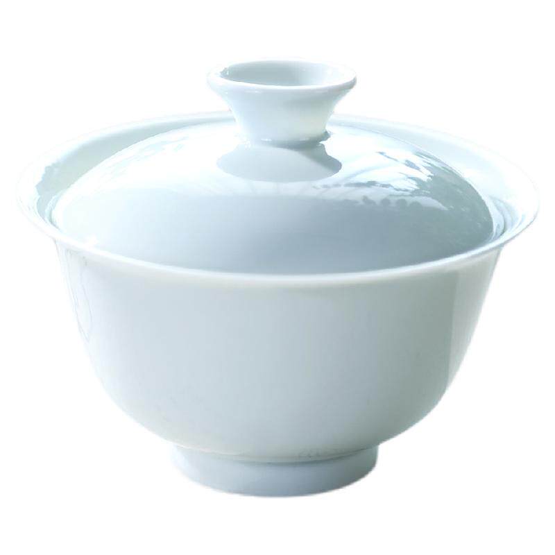 翰文堂小元宝薄胎盖碗泡岩茶单丛