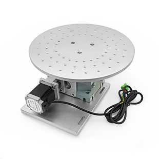 伺服电机旋转工作台分度盘焊接旋转工作台打标机旋转工装-FD-L300