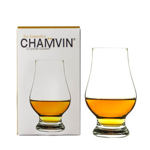 Chamvin标准闻香杯威士忌酒杯ISO杯水晶玻璃侍酒师品酒标准杯彩盒