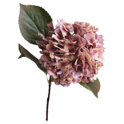 假花高级感复古绣球仿真花单支