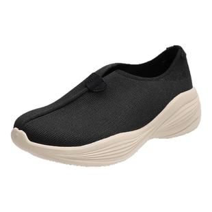 长立养生鞋北京禅韵男女僧侣轻便免系带运动休闲鞋厚底防滑禅修鞋