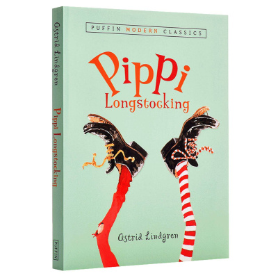 英文原版 Pippi Longstocking长袜子皮皮 国际安徒生奖林格伦 校园小说 8-12岁进口儿童章节图书 蓝思值870L 小学生课外书阅读书目
