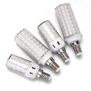 led灯泡家用超亮节能三色变光e14小口E27大螺口玉米灯蜡烛泡客厅
