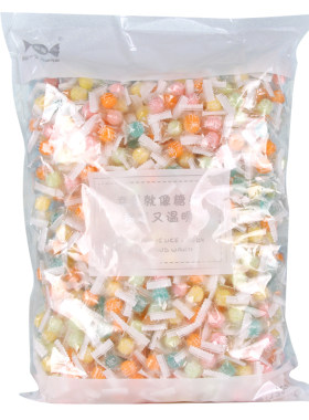 5斤装水果糖2500克混合口味糖果