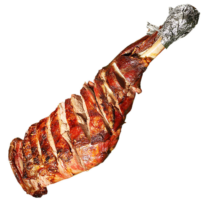 内蒙古现烤羊腿羊排烧烤食材碳烤