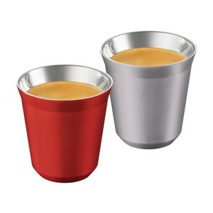 NESPRESSO Pixie上海大杯&布宜诺斯艾利斯双色咖啡杯组双层咖啡杯