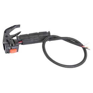 弧形手提式汽油牛角地钻机钻坑种植打洞机油门线手把开关总成配件