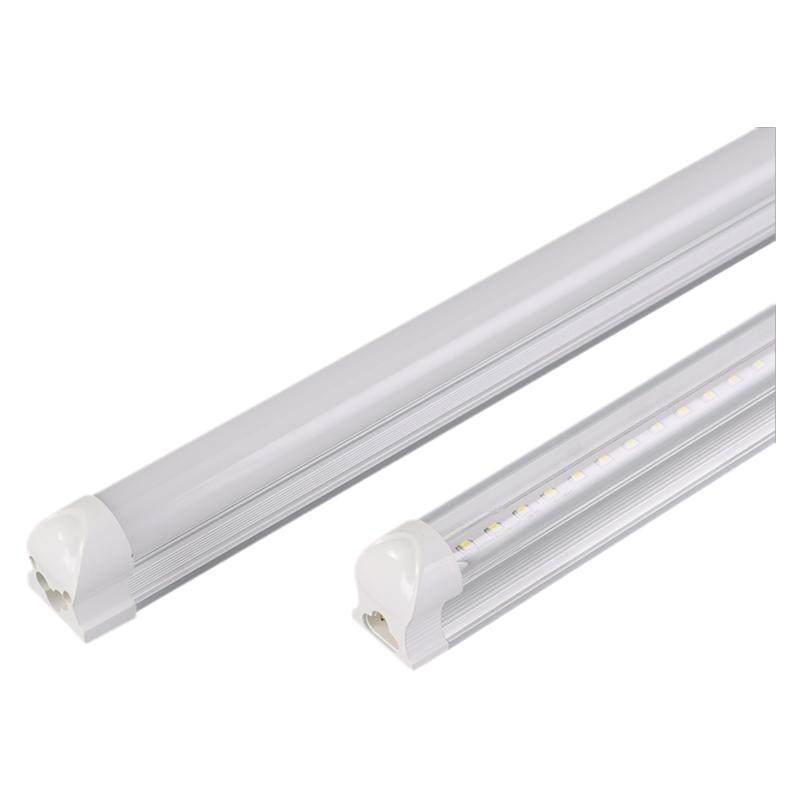 双排T8led灯管一体化支架长条日光灯18W20W40W60W80W1.2米包邮