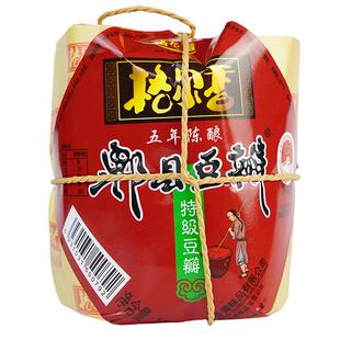 格尔香特级郫县黑豆瓣酱商用2斤五年陈酿0添加剂川菜炒菜调味酱