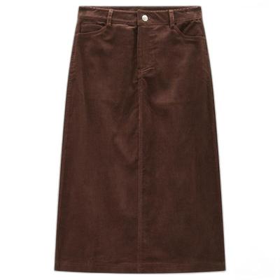 Giordano中长裙口袋半身裙