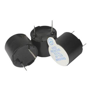HXD华兴TMB12A05有源蜂鸣器12*9.5mm脚距7.5mm一体5V耐高温电磁式