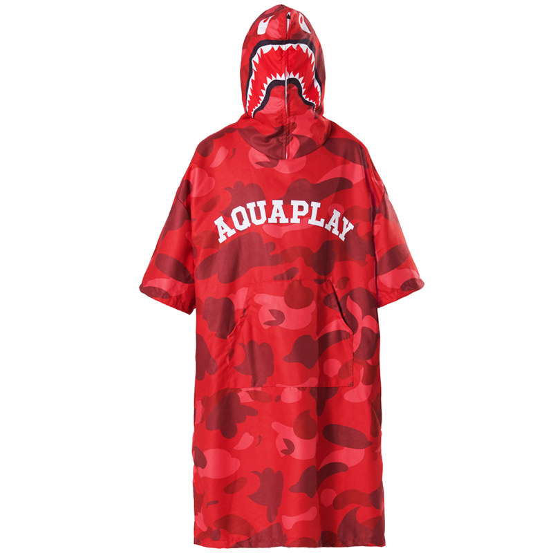 AQUAPLAY潜水斗篷速干吸水浴袍