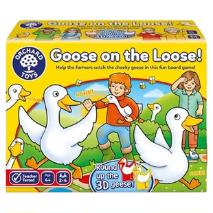 OrchardToys横冲直撞的白鹅 儿童逻辑思维训练早教益智桌游玩具3+