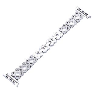 适用iwatchs10表带新款金属苹果手表s8s7s6s5s4手表带女生小众手链applewatchs9夏天女款iwatchse2表链高级感