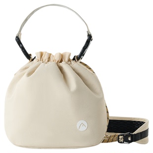 阿尔飞斯烧麦包单肩斜挎微单相机收纳包适用拍立得佳能富士内胆包便携手提镜头保护包女数码相机袋单反摄影包