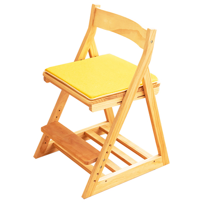 木马人实木可升降儿童学习椅子