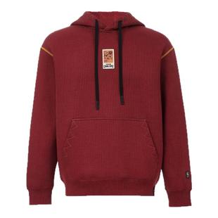 2025春季单品 NBA ATELIER男士克利夫兰骑士队落肩宽松连帽卫衣男