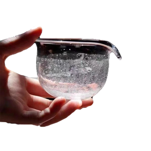 饴山琉璃圆融公道杯茶席氛围感拉满高品质公道杯