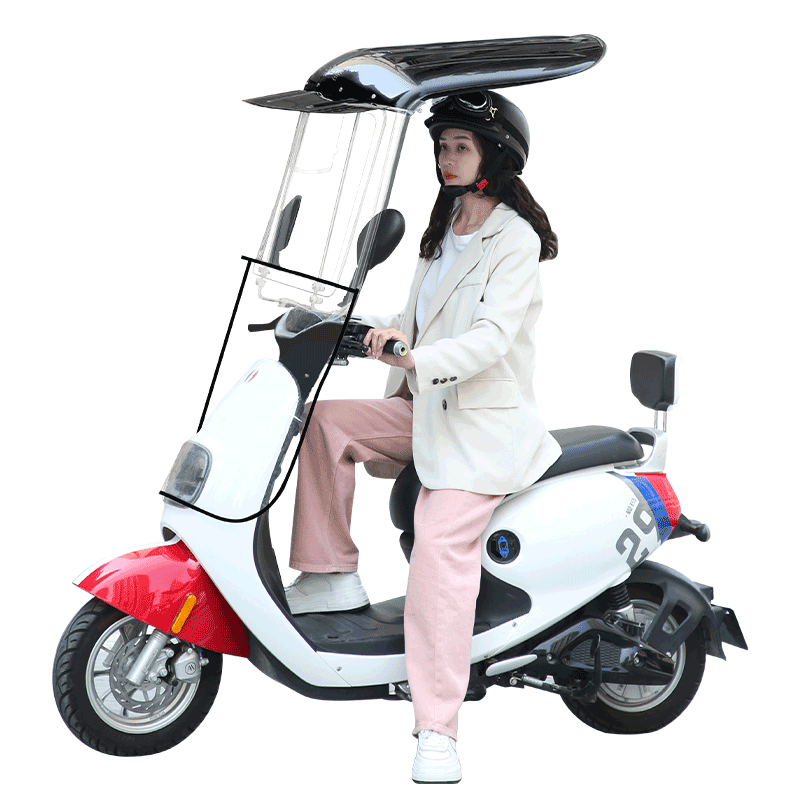 电动电瓶车新款雨棚防晒遮阳伞