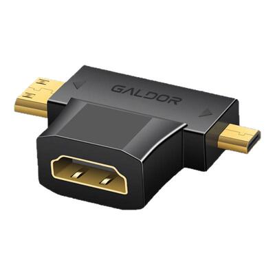 mirco迷你HDMI转标准转接头