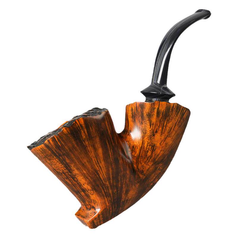 自由式手工石楠木烟斗双瘤皮旱烟