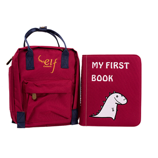 香港myfirstbook蒙特梭利儿童elf早教布书土豪撕不烂婴儿玩具益智