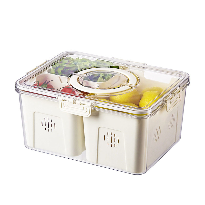冰箱专用食品级密封沥水保鲜盒