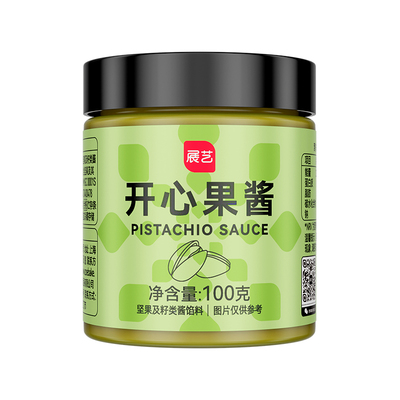 展艺开心果酱果酱涂抹面包