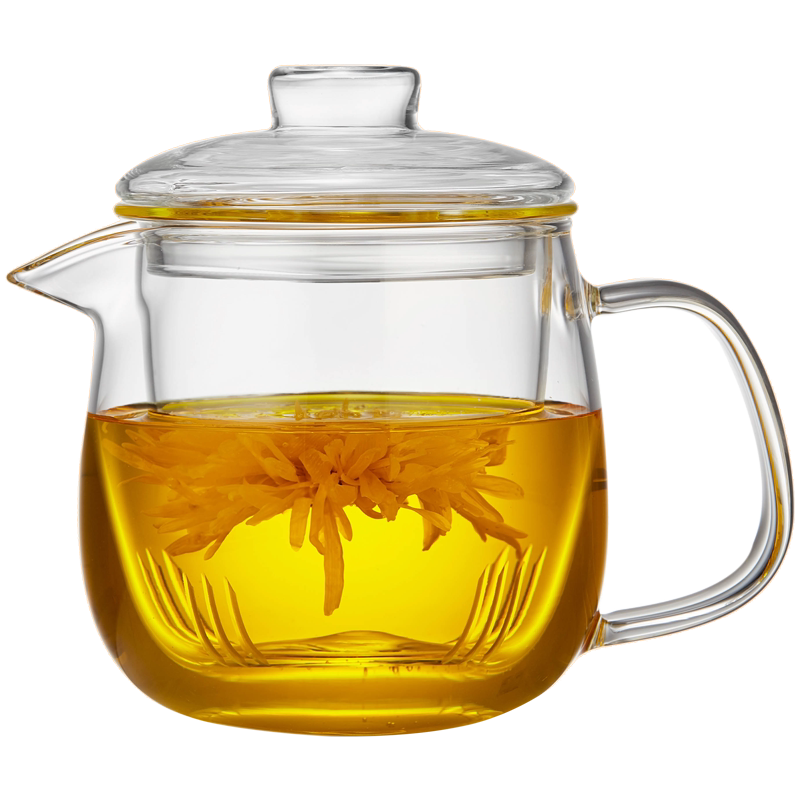 玻璃茶壶耐高温加厚单壶茶水分离新款一人用家用小泡茶壶功夫茶具