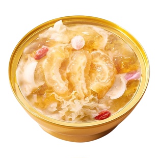 官栈养肤即食花胶天然胶原蛋白白桃乌龙38g*13+港式花胶羹150gx3