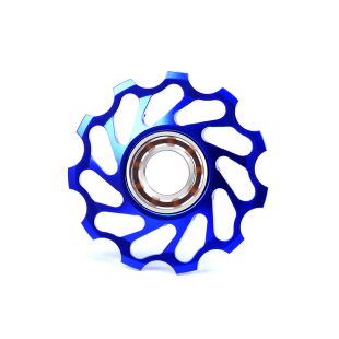 RISK山地公路自行车后拨11T齿导轮铝合金轻量陶瓷培林轴承XT XTR