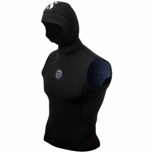 Scubapro Yulex Vest湿衣背心保暖潜水服无袖头套款胶衣内衬5/3mm