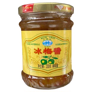 味道仔冰梅酱230gx1瓶   梅子酱烤鸭叉烧蘸料正品