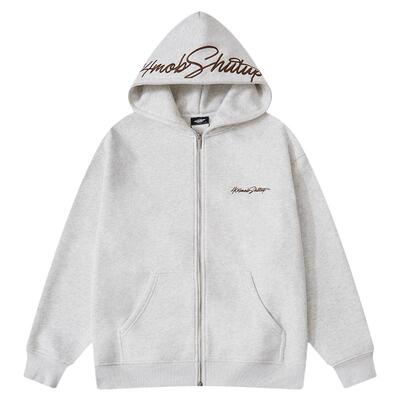 404MOB刺绣卫衣开衫外套