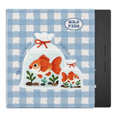 适用文石leaf5小白马3磁吸BOOX蓝格金鱼电子书poke6s保护套tab8壳